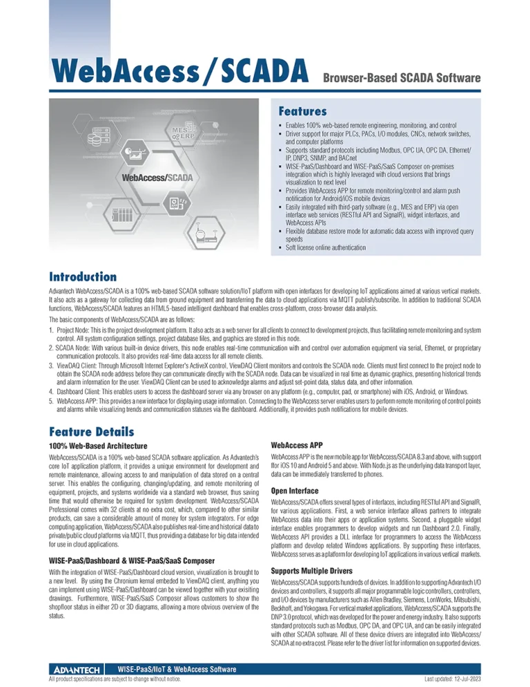WebAccess SCADA PDF