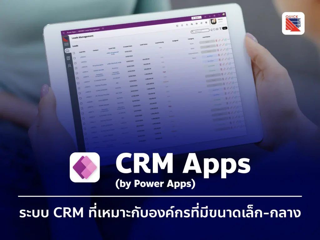 CRM Application Power apps Line 1.11 1