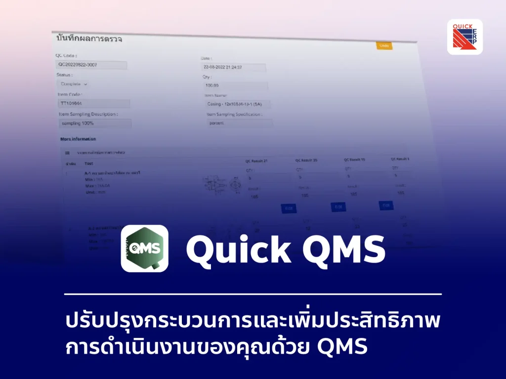 QMS Line 1.11 1