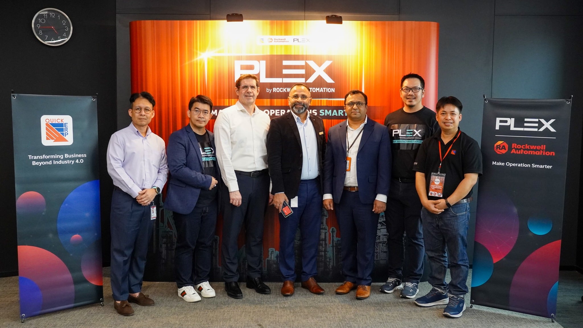 เมื่อวันที่ 3 ธันวาคมที่ผ่านมา Quick ERP ร่วมกับ Rockwell Automation จัดงานเปิดตัว PLEX MES อย่างเป็นทางการในประเทศไทย นำเสนอระบบจัดการการผลิตอัจฉริยะที่ถูกออกแบบมาเพื่อตอบโจทย์การผลิตในยุคใหม่ ให้การบริหารจัดการโรงงานเป็นไปอย่างมีประสิทธิภาพ ทันสมัย และเชื่อมต่อกันอย่างไร้รอยต่อ ซึ่งช่วยยกระดับการผลิตในอุตสาหกรรมไทยให้ก้าวสู่ความเป็น Smart Factory อย่างแท้จริง