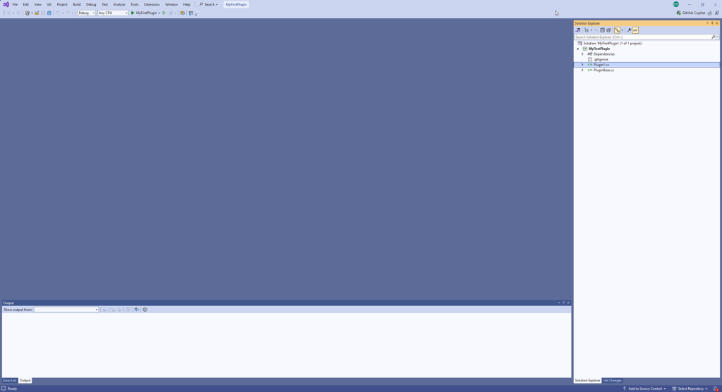 เปิด Visual Studio
