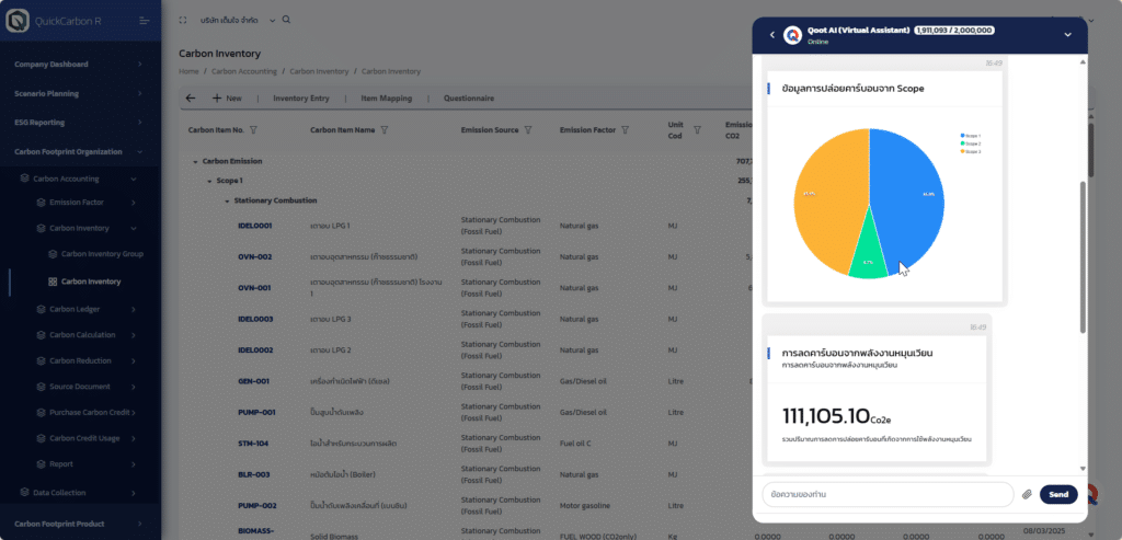 2. QOOT AI for Insight – วิเคราะห์เชิงลึกในแต่ละหน้าแบบเรียลไทม์