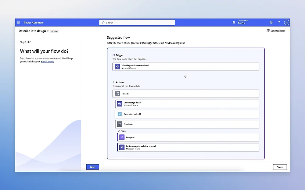 Power Automate Tabs 1 2